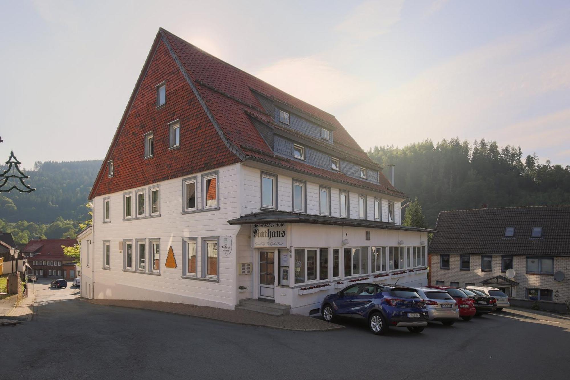 Historisches Hotel Rathaus Lautenthal エクステリア 写真